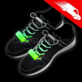 LED Motion Activated Shoe Laces Green